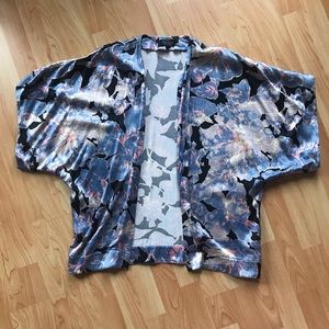 Topshop floral kimono